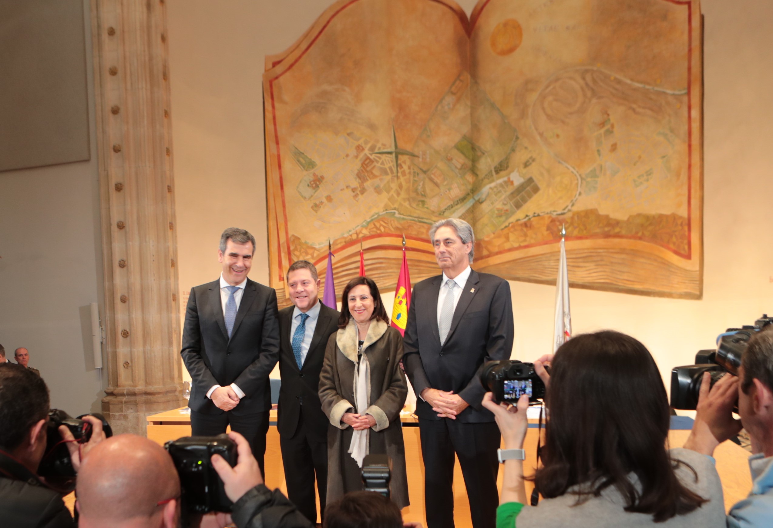 Firma de convenio con la Junta de Castilla-La Mancha, el Ayuntamiento de Guadalajara y la Universidad de Alcalá